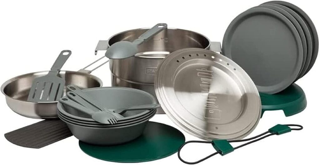 Camping Cookware for Open Fire